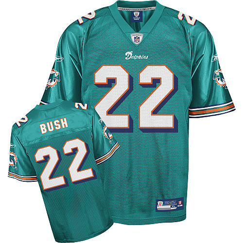 Jerseys Factory Cheap Dolphins #22 Reggie Bush Green Team Color