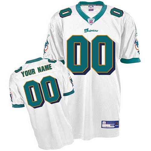 Jerseys Factory Cheap Dolphins Personalized Authentic White NFL