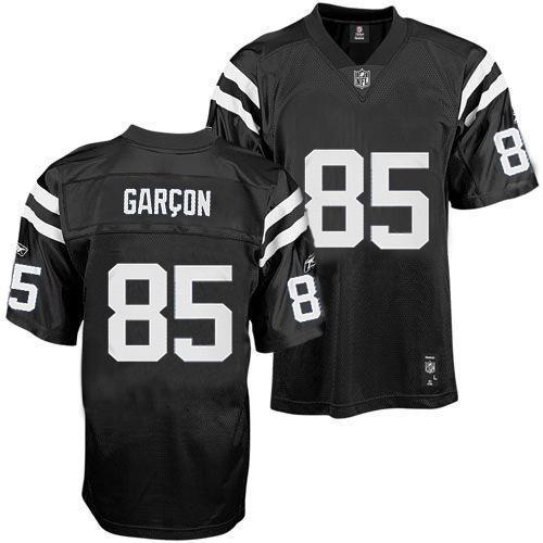 Jerseys Factory Cheap Colts #85 Pierre Garcon Black Shadow Stitc
