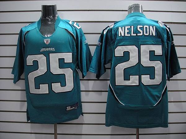 Jerseys Factory Cheap Jaguars Reggie Nelson #25 Green Stitched T