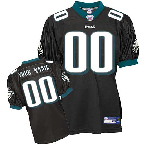 Jerseys Factory Cheap Eagles Personalized Authentic Black NFL Je