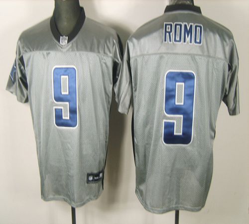 Jerseys Factory Cheap Cowboys #9 Tony Romo Grey Shadow Stitched
