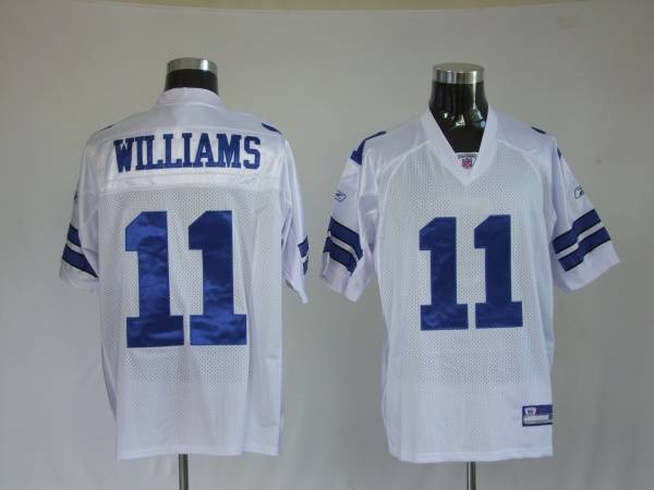 Jerseys Factory Cheap Cowboys #11 Roy Williams White Stitched NF