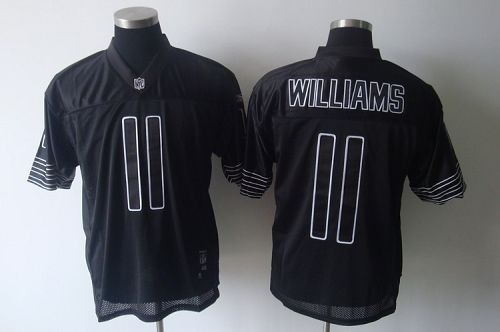 Jerseys Factory Cheap Bears #11 Roy Williams Black Shadow Stitch