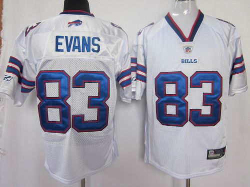 Jerseys Factory Cheap Bills #83 Lee Evans White 2011 New Style S