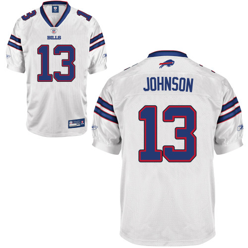Jerseys Factory Cheap Bills #13 Steve Johnson White 2011 New Sty
