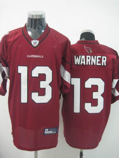 Jerseys Factory Cheap Cardinals #13 Kurt Warner Red Stitched NFL