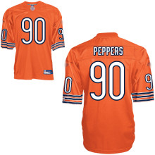 Jerseys Factory Cheap Bears #90 Julius Peppers Orange Stitched N