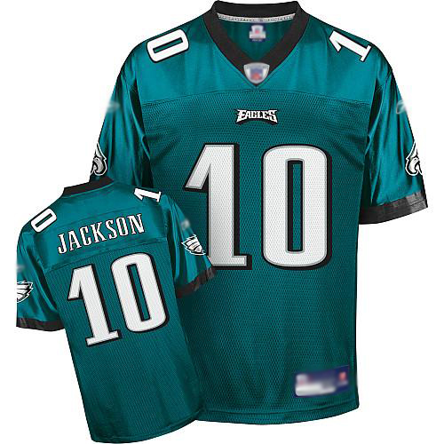 Jerseys Factory Cheap Eagles #10 DeSean Jackson Green Stitched N