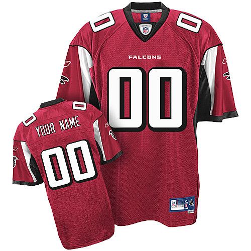 Jerseys Factory Cheap Falcons Personalized Authentic Red NFL Jer