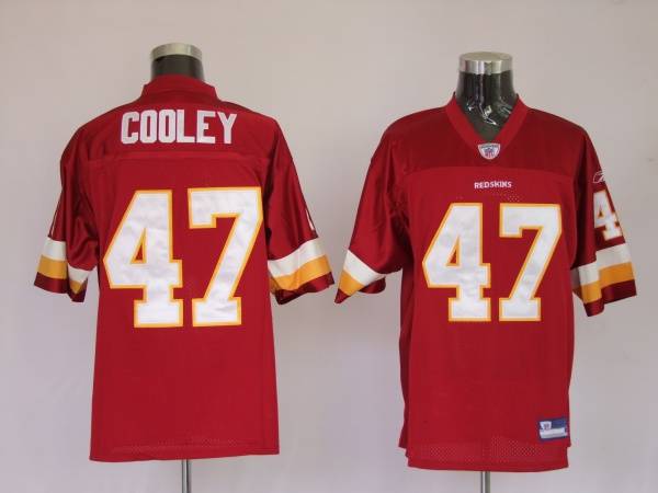 Jerseys Factory Cheap Redskins #47 Chris Cooley Red Stitched NFL