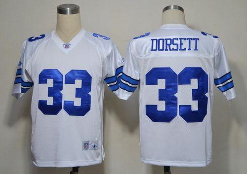 Jerseys Factory Cheap Cowboys #33 Tony Dorsett White Legend Thro