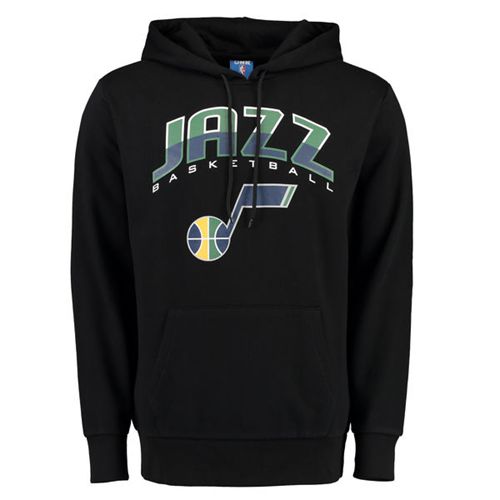 Jerseys Factory Cheap Utah Jazz UNK Ballout Pullover Hoodie Blac