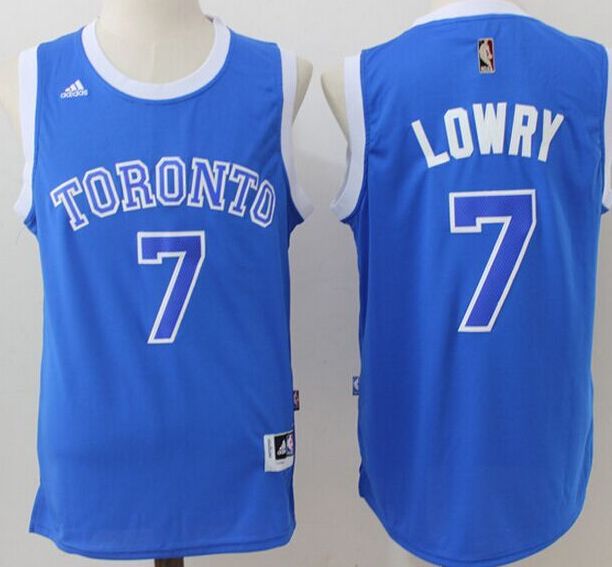 Jerseys Factory Cheap Raptors #7 Kyle Lowry Light Blue Stitched