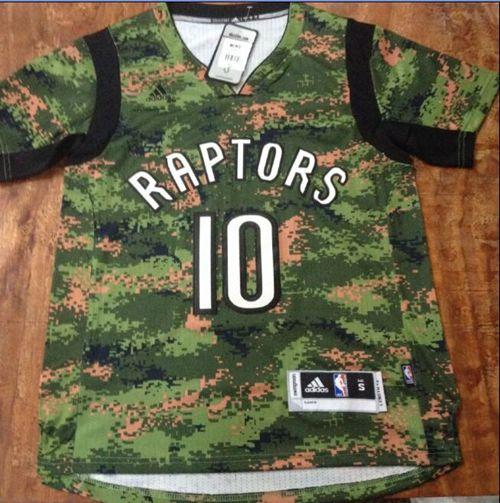 Jerseys Factory Cheap Raptors #10 DeMar DeRozan Camo Pride Stitc