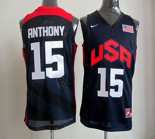 Jerseys Factory Cheap Nike 2012 Olympics Team USA #15 Carmelo An