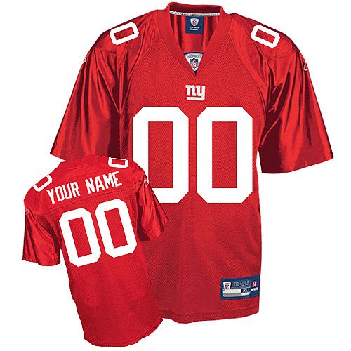 Jerseys Factory Cheap Giants Personalized Authentic Red NFL Jers