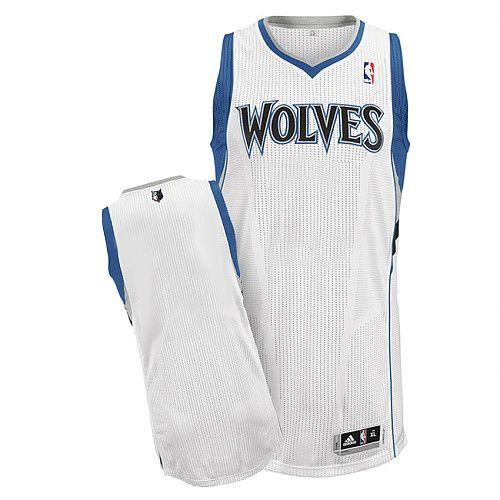 Jerseys Factory Cheap Revolution 30 Timberwolves Blank White Sti