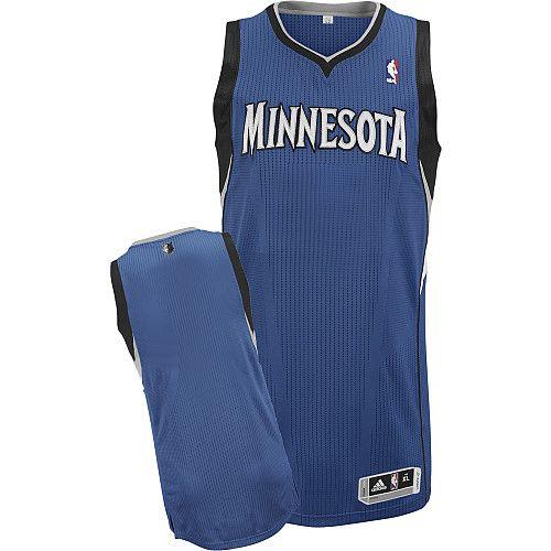 Jerseys Factory Cheap Revolution 30 Timberwolves Blank Blue Stit