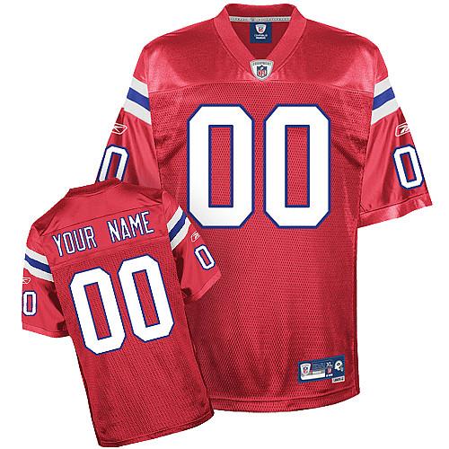 Jerseys Factory Cheap Patriots Personalized Authentic Red NFL Je