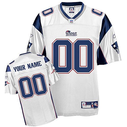 Jerseys Factory Cheap Patriots Personalized Authentic White NFL