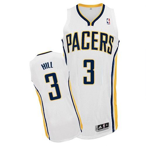 Jerseys Factory Cheap Revolution 30 Pacers #3 George Hill White