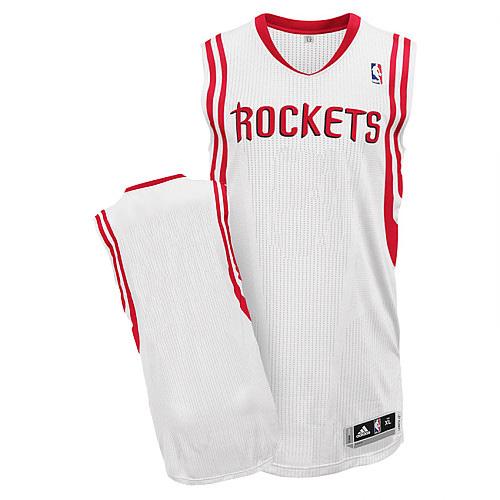 Jerseys Factory Cheap Revolution 30 Rockets Blank White Home Sti