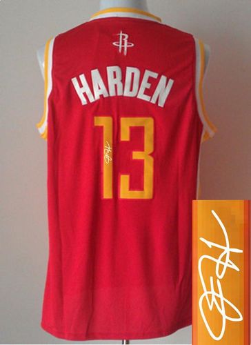 Jerseys Factory Cheap Revolution 30 Autographed Rockets #13 Jame