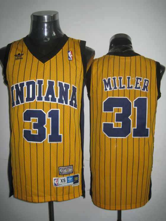 Jerseys Factory Cheap Mitchell and Ness Pacers #31 Reggie Miller