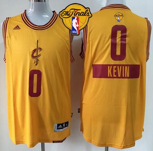 Jerseys Factory Cheap Cavaliers #0 Kevin Love Yellow 2014-15 Chr