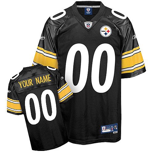 Jerseys Factory Cheap Steelers Personalized Authentic Black NFL