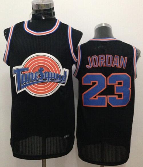 Jerseys Factory Cheap Bulls #23 Michael Jordan Black Tune Squad