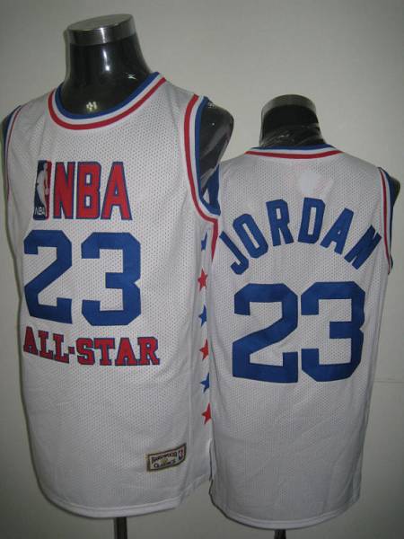 Jerseys Factory Cheap Bulls #23 Michael Jordan Stitched White 19