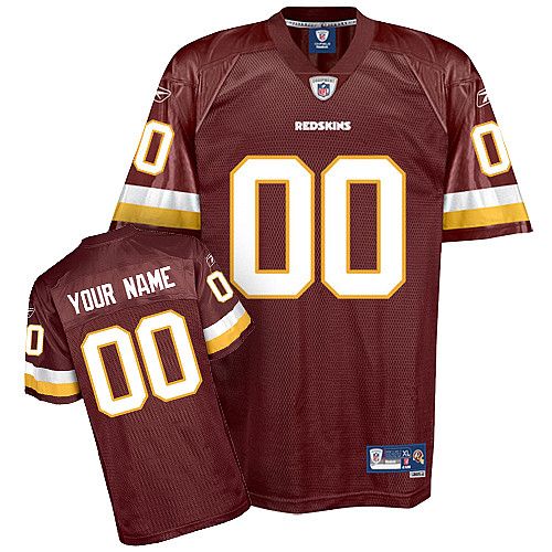 Jerseys Factory Cheap Redskins Personalized Authentic Red NFL Je