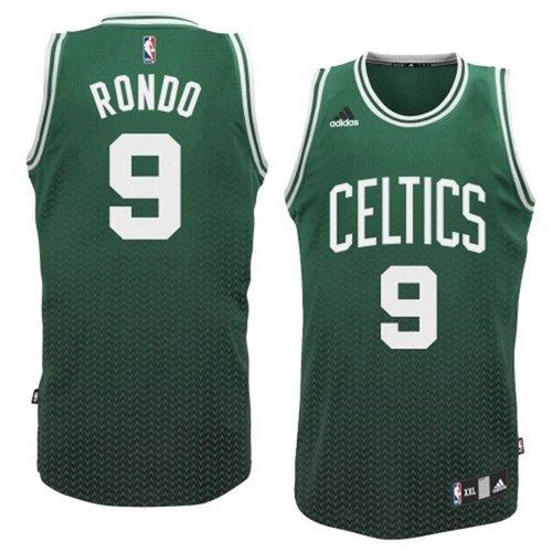 Jerseys Factory Cheap Celtics #9 Rajon Rondo Green Resonate Fash