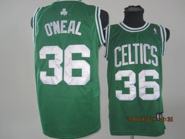 Jerseys Factory Cheap Celtics #36 Shaquille O'Neal Stitched Gree