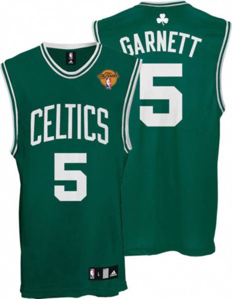 Jerseys Factory Cheap Celtics #5 Kevin Garnett Stitched Green Fi