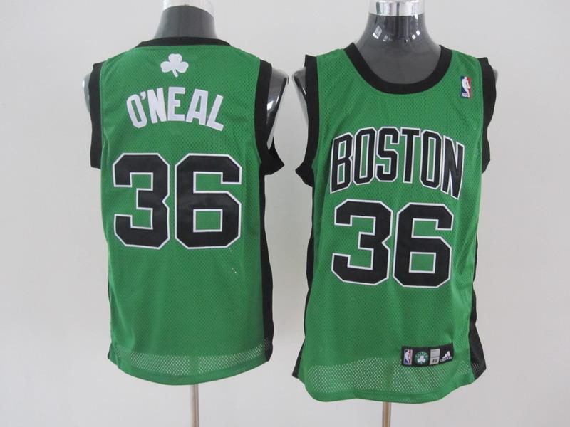 Jerseys Factory Cheap Celtics #36 Shaquille O'Neal Stitched Gree