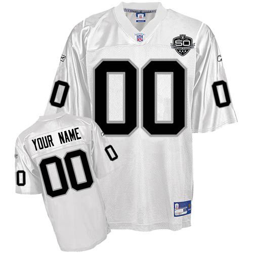 Jerseys Factory Cheap Raiders Personalized Authentic White With