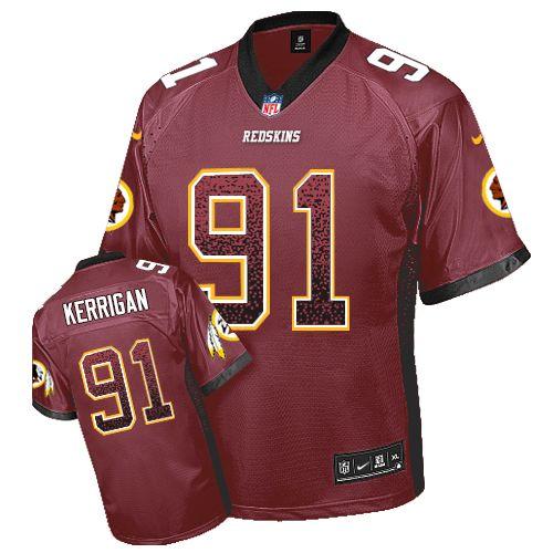 Jerseys Factory Cheap Nike Redskins #91 Ryan Kerrigan Burgundy R