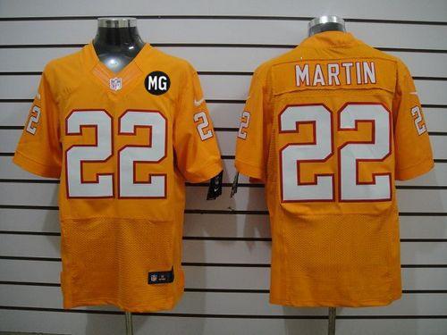 Jerseys Factory Cheap Nike Buccaneers #22 Doug Martin Orange Alt