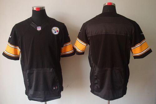 Jerseys Factory Cheap Nike Steelers Blank Black Team Color Men's