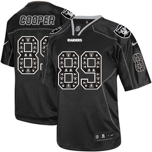 Jerseys Factory Cheap Nike Raiders #89 Amari Cooper New Lights O
