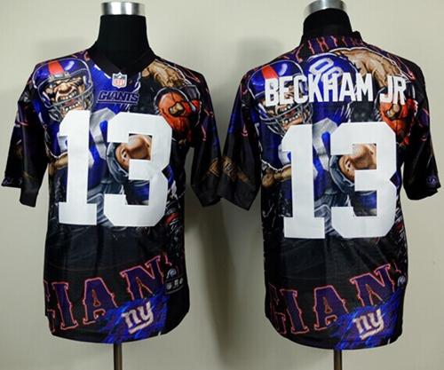 Jerseys Factory Cheap Nike Giants #13 Odell Beckham Jr Team Colo