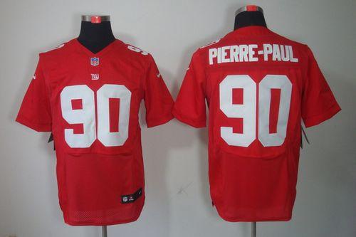 Jerseys Factory Cheap Nike Giants #90 Jason Pierre-Paul Red Alte