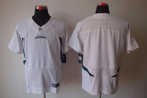 Jerseys Factory Cheap Nike Jaguars Blank White Men's Stitched NF