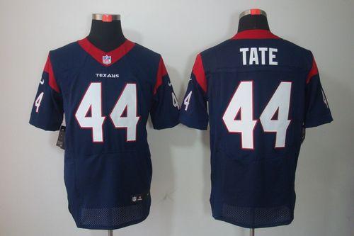 Jerseys Factory Cheap Nike Texans #44 Ben Tate Navy Blue Team Co
