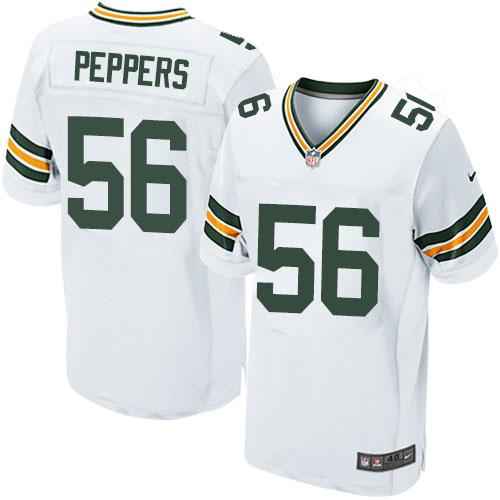 Jerseys Factory Cheap Nike Packers #56 Julius Peppers White Men'
