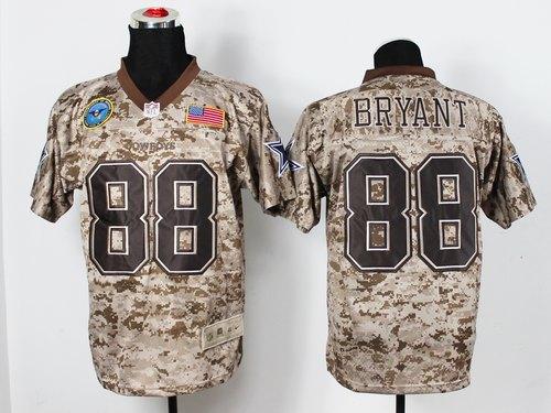 Jerseys Factory Cheap Nike Cowboys #88 Dez Bryant Camo Men's Sti