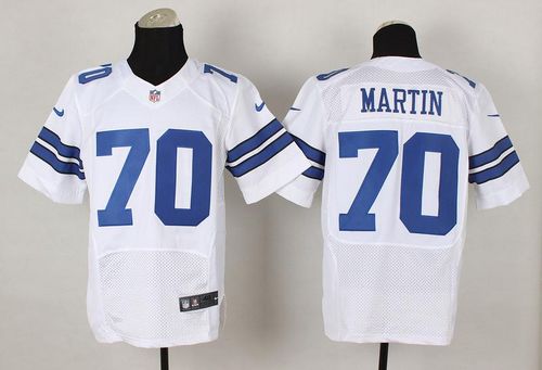 Jerseys Factory Cheap Nike Cowboys #70 Zack Martin White Men's S